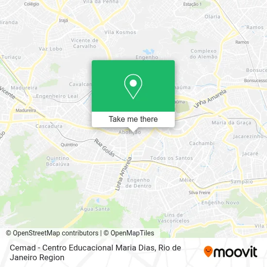 Cemad - Centro Educacional Maria Dias map