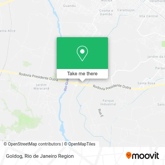 Goldog map