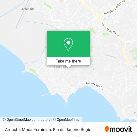 Aroucha Moda Feminina map
