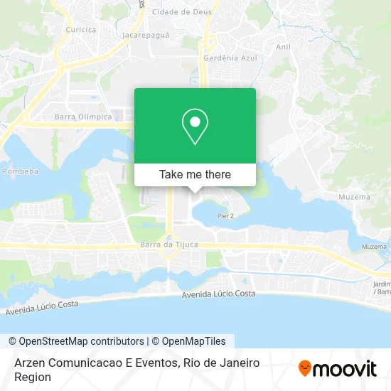 Arzen Comunicacao E Eventos map