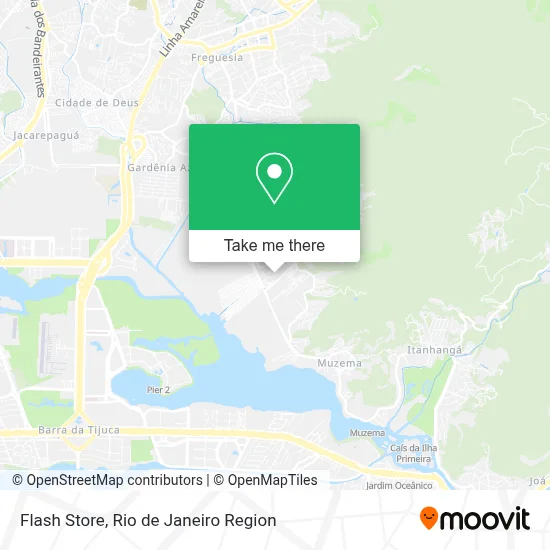 Flash Store map