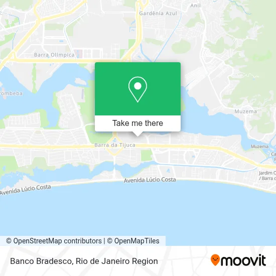 Banco Bradesco map