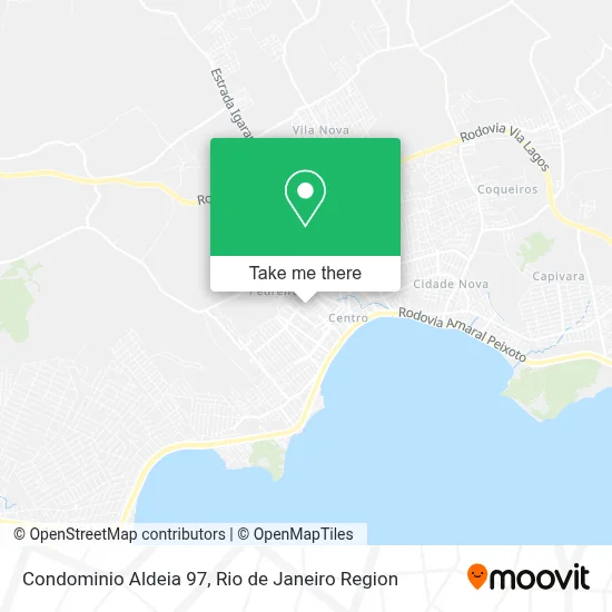 Condominio Aldeia 97 map