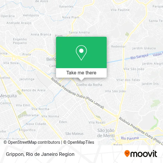 Grippon map