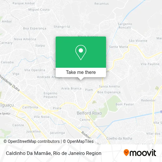 Caldinho Da Mamãe map