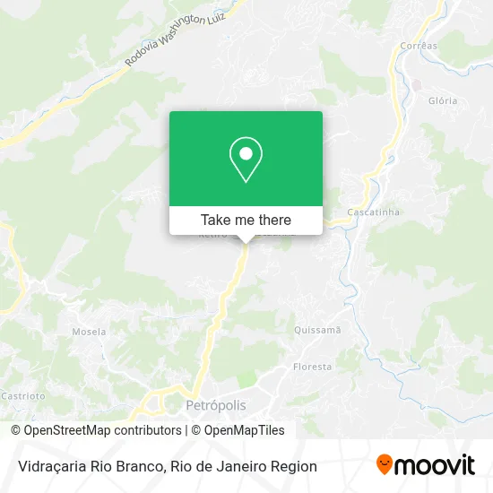 Vidraçaria Rio Branco map