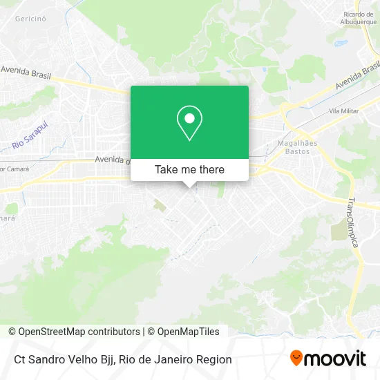 Ct Sandro Velho Bjj map