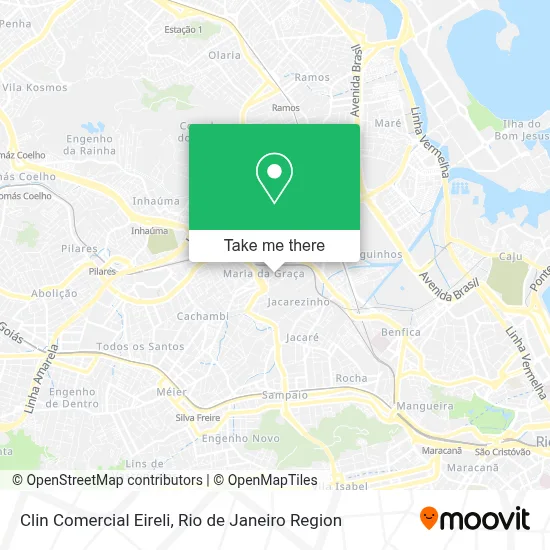 Clin Comercial Eireli map