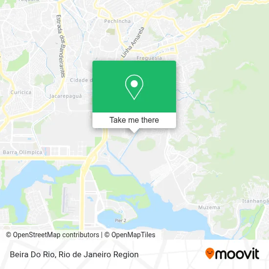 Beira Do Rio map