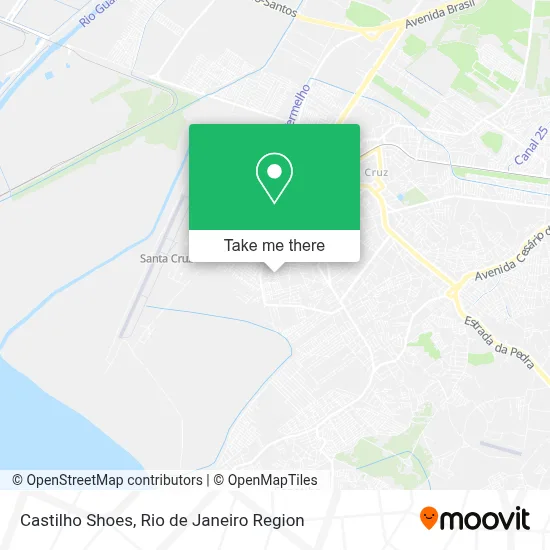 Castilho Shoes map