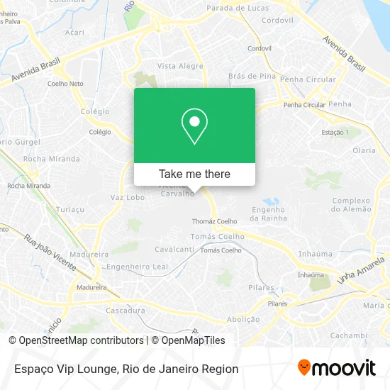 Espaço Vip Lounge map