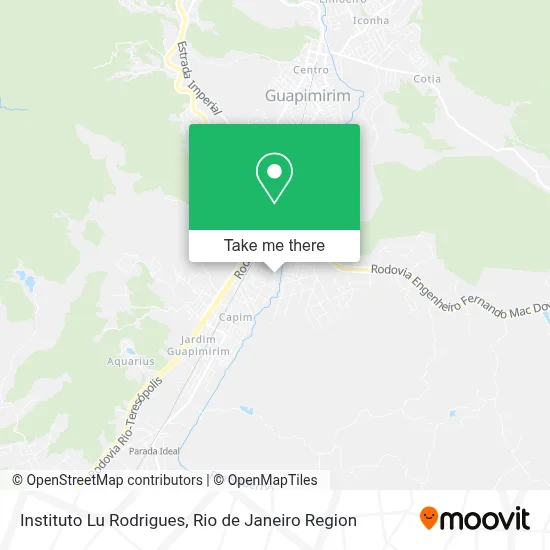 Instituto Lu Rodrigues map