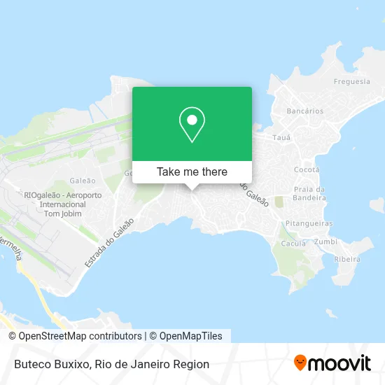 Buteco Buxixo map