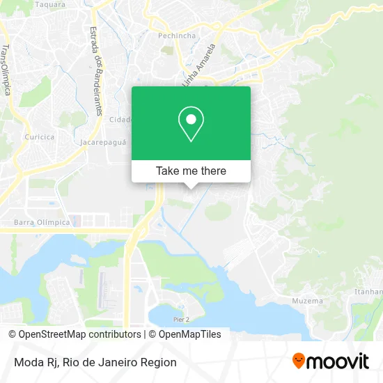Moda Rj map