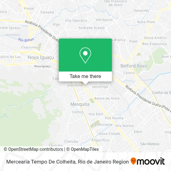 Mercearia Tempo De Colheita map