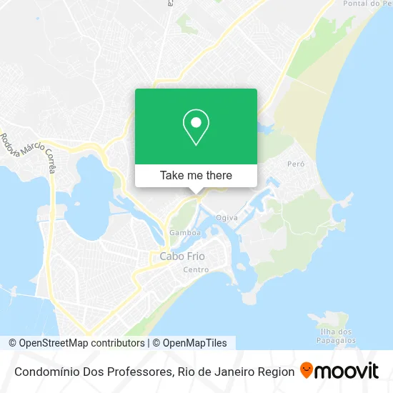 Condomínio Dos Professores map