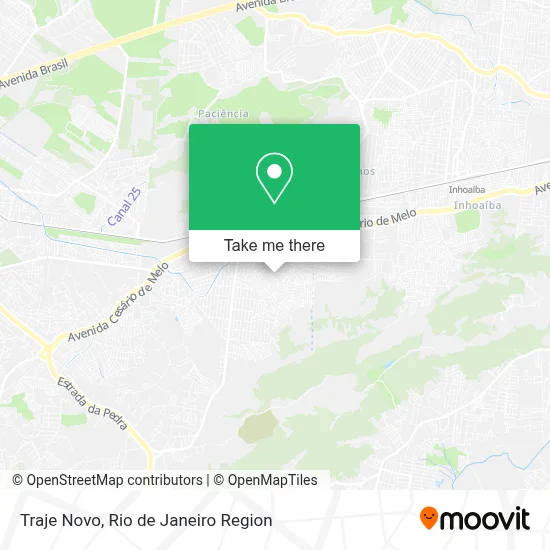 Traje Novo map