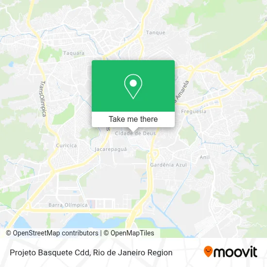Projeto Basquete Cdd map
