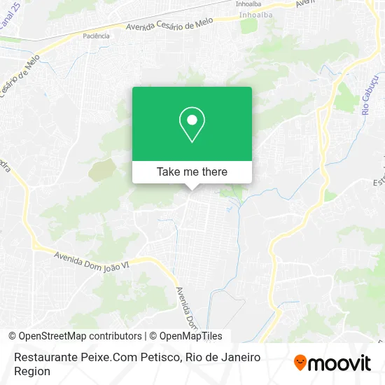 Restaurante Peixe.Com Petisco map