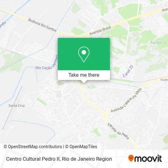 Centro Cultural Pedro II map