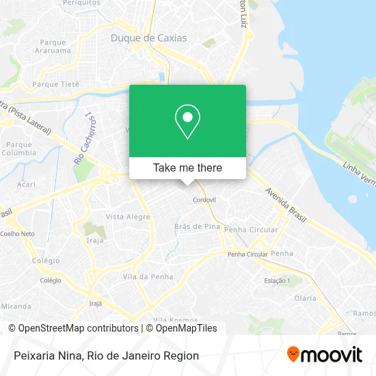 Peixaria Nina map