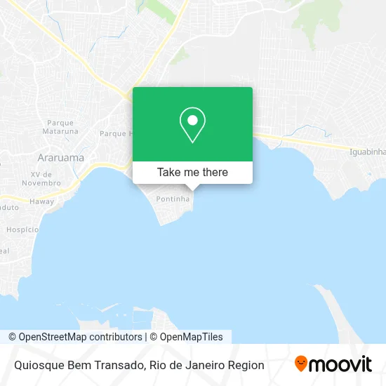 Quiosque Bem Transado map