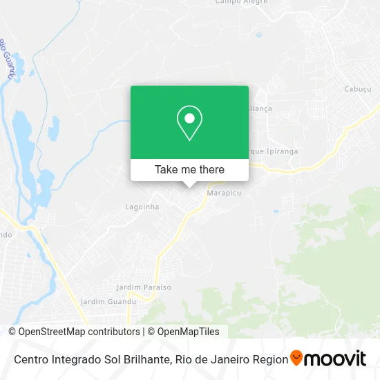 Centro Integrado Sol Brilhante map