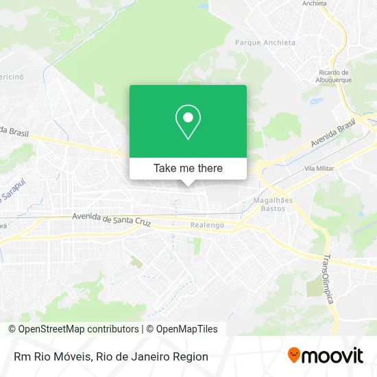 Rm Rio Móveis map
