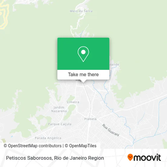 Petiscos Saborosos map