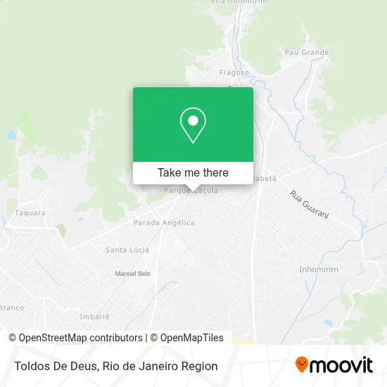 Toldos De Deus map