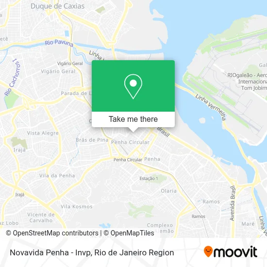 Novavida Penha - Invp map
