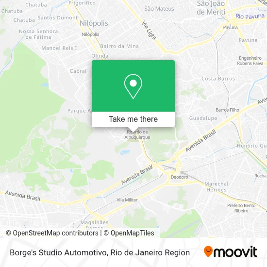 Borge's Studio Automotivo map