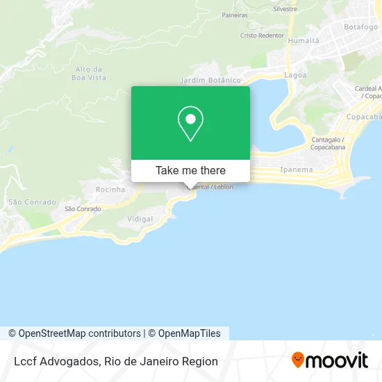 Lccf Advogados map