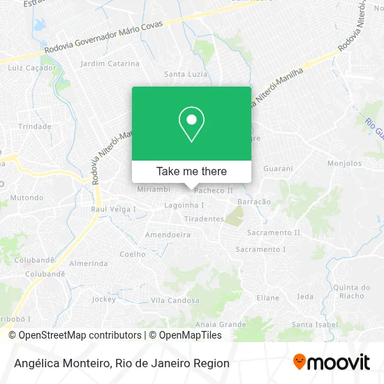 Angélica Monteiro map