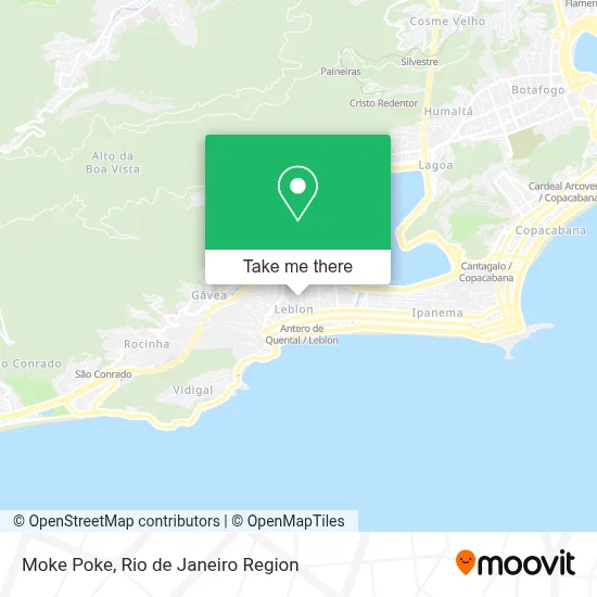 Moke Poke map
