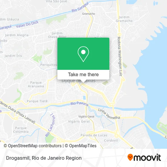 Drogasmil map