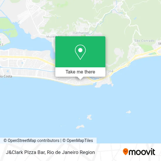 J&Clark Pizza Bar map