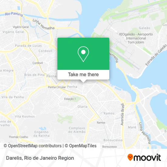 Darelis map