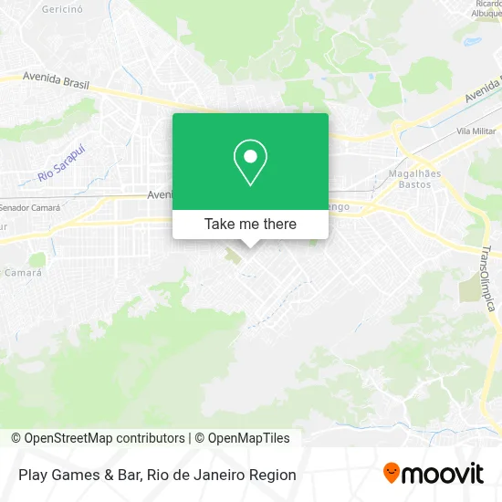 Play Games & Bar map