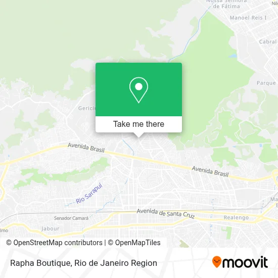 Rapha Boutique map
