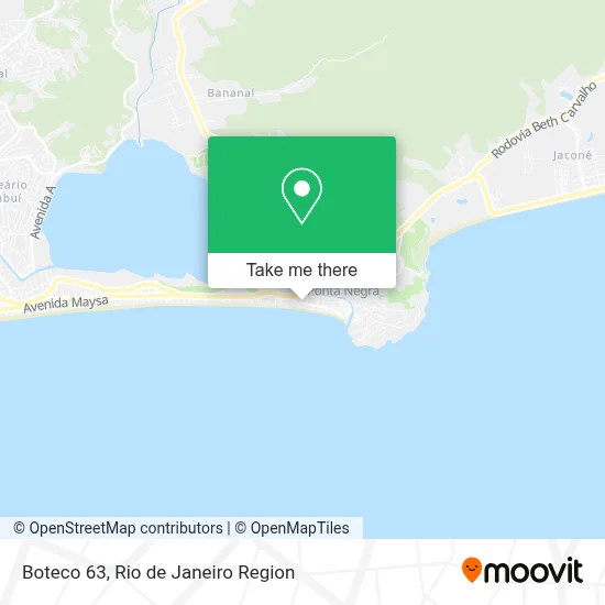 Boteco 63 map