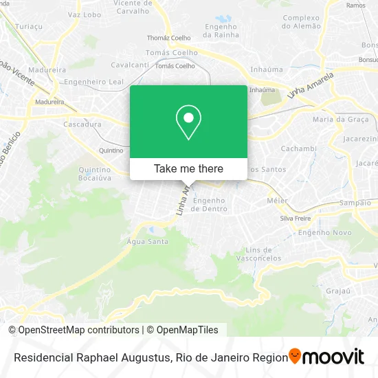 Residencial Raphael Augustus map