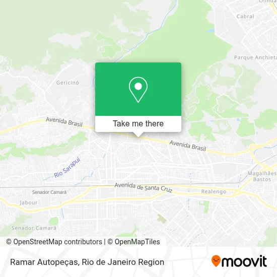 Ramar Autopeças map