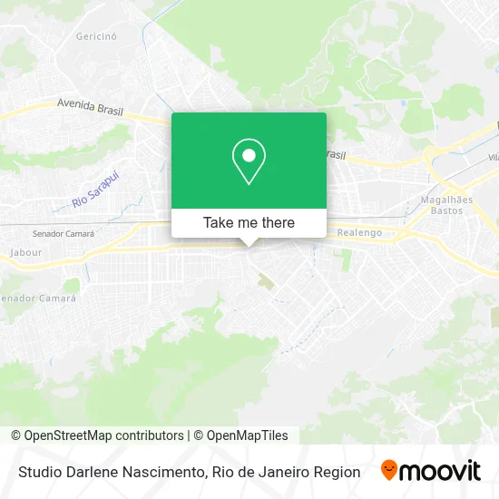 Studio Darlene Nascimento map