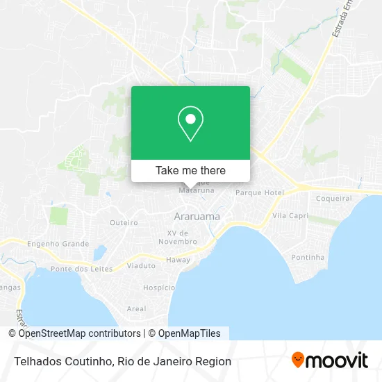 Telhados Coutinho map