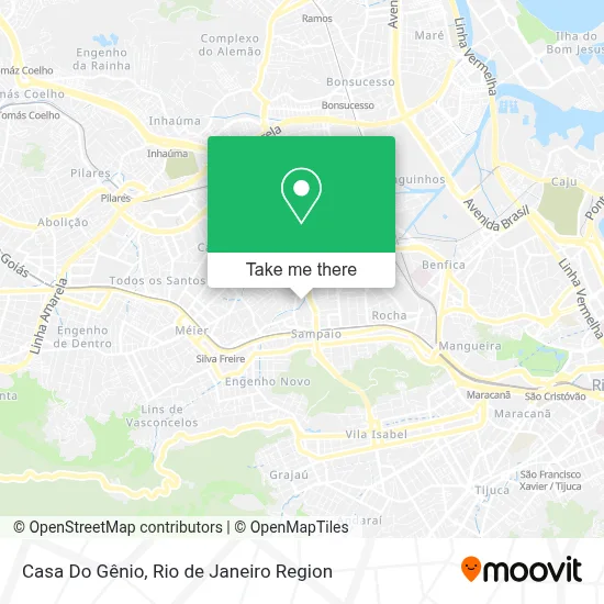 Casa Do Gênio map