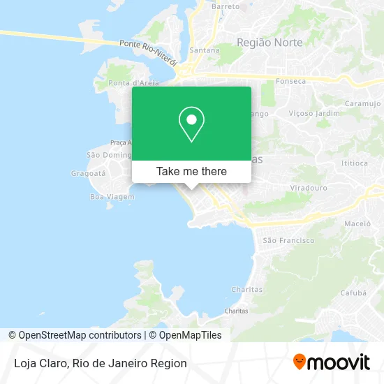 Loja Claro map