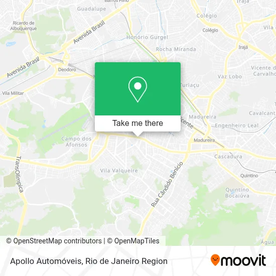 Apollo Automóveis map