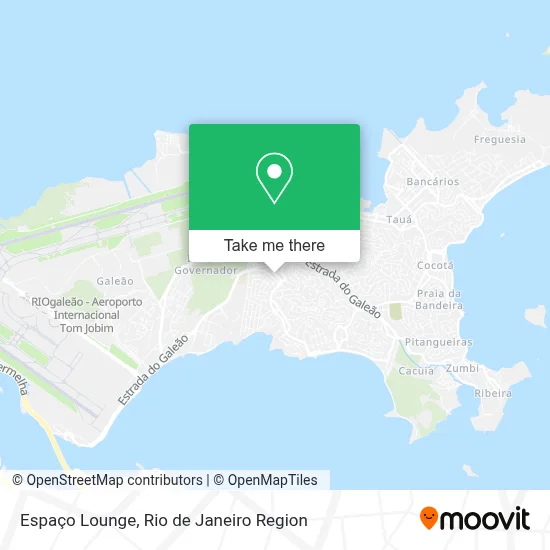 Espaço Lounge map