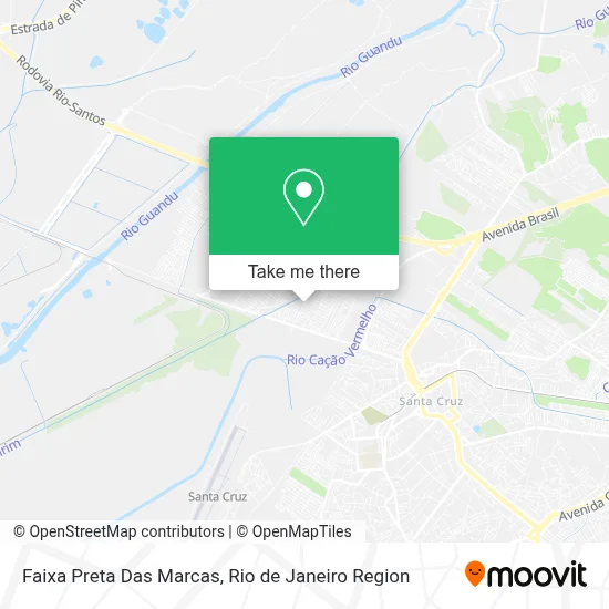 Faixa Preta Das Marcas map
